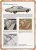 1968 Buick GS 400 Sport Coupe Vintage Ad - Metal Sign