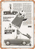 1966 Austin Healey Sprite Why Blow Your Best Sports Car Years Without a Sports Car Vintage Ad - Metal Sign