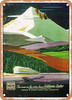 1950 Western Pacific See More on the Vista Dome California Zephyr Vintage Ad - Metal Sign