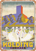 1935 Kolding, Denmark Vintage Ad - Metal Sign