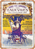 1903 Great Communal Festival of Eaux Vives, July Vintage Ad - Metal Sign