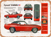 1970 Plymouth 340 AAR 'Cuda Spec Sheet - Rusty Look Metal Sign