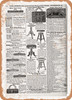 1902 Sears Catalog Musical Accessories Page 228 - Rusty Look Metal Sign