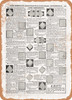 1902 Sears Catalog Handkerchiefs Page 863 - Rusty Look Metal Sign