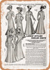 1902 Sears Catalog Women's Apparel Page 1144 - Rusty Look Metal Sign