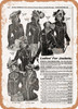 1902 Sears Catalog Women's Apparel Page 1152 - Rusty Look Metal Sign