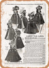 1902 Sears Catalog Women's Apparel Page 1154 - Rusty Look Metal Sign
