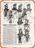 1902 Sears Catalog Women's Apparel Page 1155 - Rusty Look Metal Sign