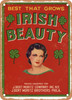 Irish Beauty Vegetables - Rusty Look Metal Sign