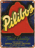 Pilibos Imperial Valley Vegetables - Rusty Look Metal Sign