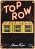 Top Row Watsonville Vegetables - Rusty Look Metal Sign