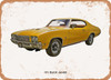 1971 Buick GS455 Oil Painting - Rusty Look Metal Sign