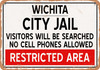 City Jail of Wichita Reproduction - Metal Sign