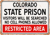 State Prison of Colorado Reproduction - Metal Sign
