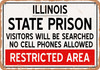 State Prison of Illinois Reproduction - Metal Sign
