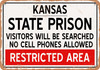 State Prison of Kansas Reproduction - Metal Sign