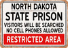 State Prison of North Dakota Reproduction - Metal Sign