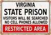 State Prison of Virginia Reproduction - Metal Sign