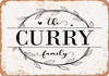 The Curry Family (Style 1) - Metal Sign