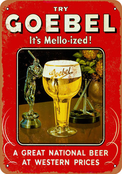 Goebel Beer - Metal Sign