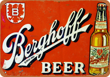 Berghoff Beer - Metal Sign