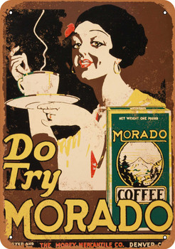 Morado Coffee - Metal Sign