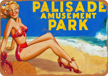 Palisade Amusement Park - Metal Sign