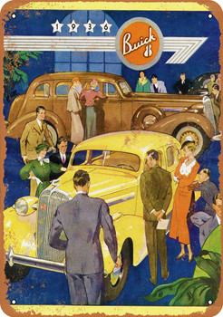 1936 Buick - Metal Sign
