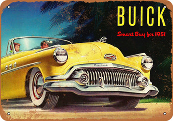 1951 Buick - Metal Sign