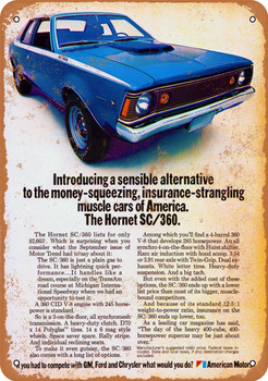 1971 Hornet - Metal Sign