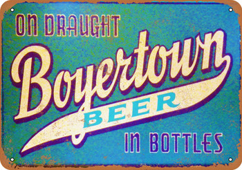 Boyertown Beer - Metal Sign