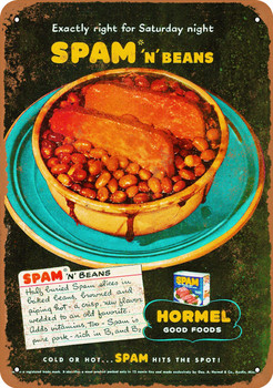 Hormel Spam 'n Beans - Metal Sign