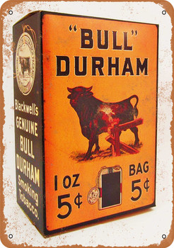 Bull Durham - Metal Sign