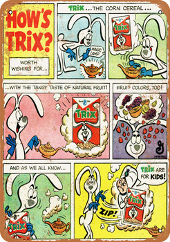1964 Trix Are For Kids - Metal Sign