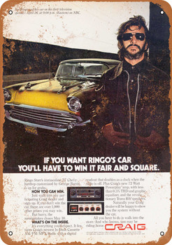 1978 Win Ringo's 1957 Chevy from Craig - Metal Sign
