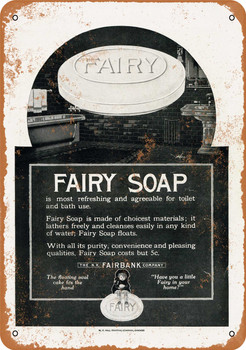 1917 Fairy Soap - Metal Sign