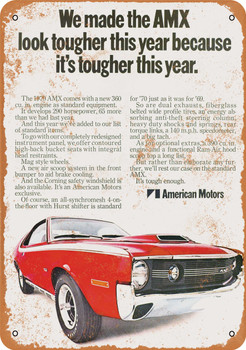 1970 AMX - Metal Sign