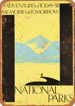 US National Parks - Metal Sign