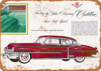 1952 Cadillac - Metal Sign
