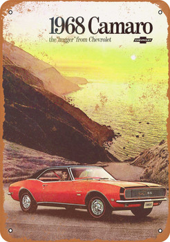 1968 Camaro - Metal Sign