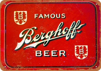 Berghoff Beer - Metal Sign 2