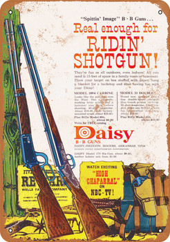 Daisy BB Guns - Metal Sign