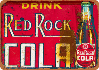 Red Rock Cola - Metal Sign 2