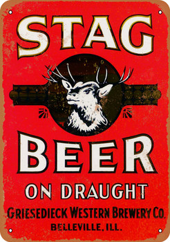 Stag Beer - Metal Sign