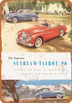 1952 Sunbeam Talbot 90 Automobiles - Metal Sign