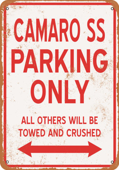CAMARO SS Parking Only - Metal Sign