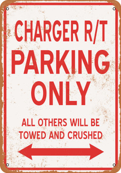 CHARGER R/T Parking Only - Metal Sign