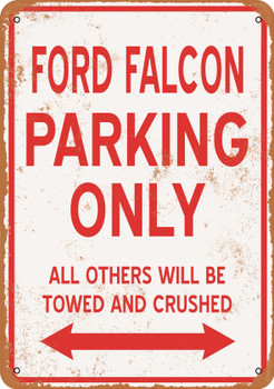 FORD FALCON Parking Only - Metal Sign