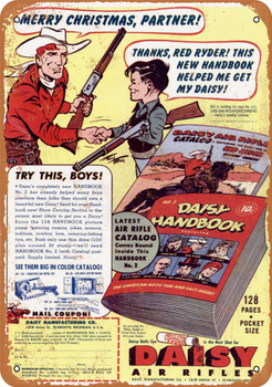 1949 Daisy Air Rifles - Metal Sign