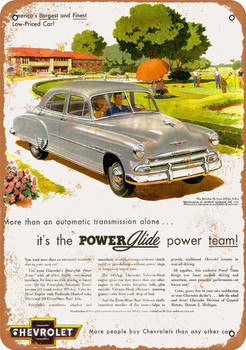 1951 Chevrolet - Metal Sign